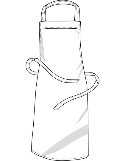 Barbecue Apron XL-Schwarz