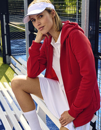 Ladies´ Authentic Zipped Hood Jacket - Helles Royal