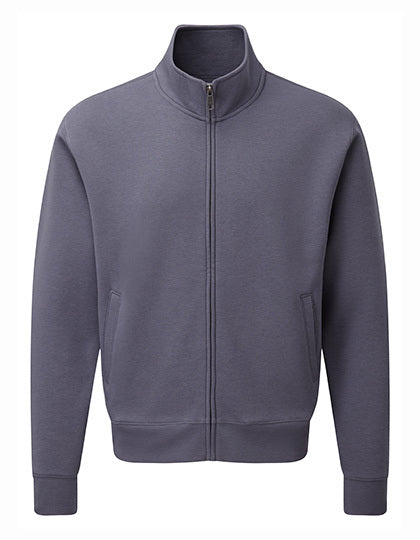 Adults' Authentic Sweat Jacket - Convoy Grey (einfarbig)
