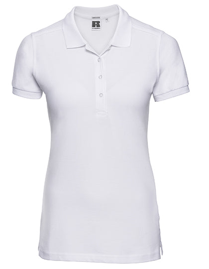 Ladies´ Stretch Polo -Weiss