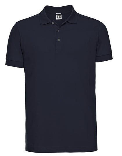 Men's Fitted Stretch Polo  -          Französische Marine