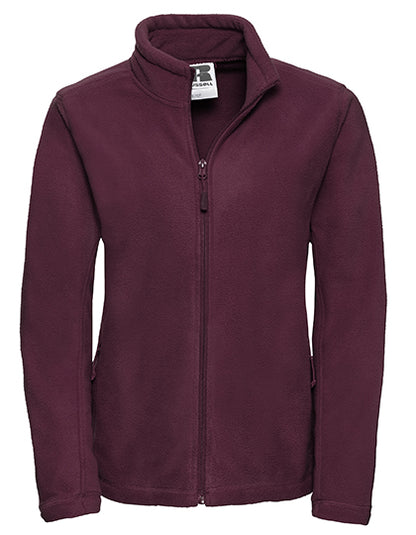 Ladies´ Full Zip Outdoor Fleece - Burgund