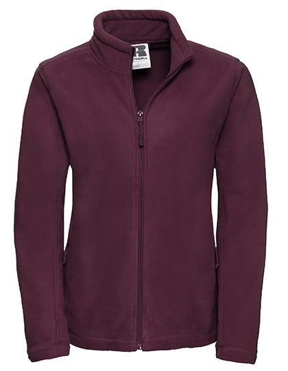 Ladies´ Full Zip Outdoor Fleece - Burgund