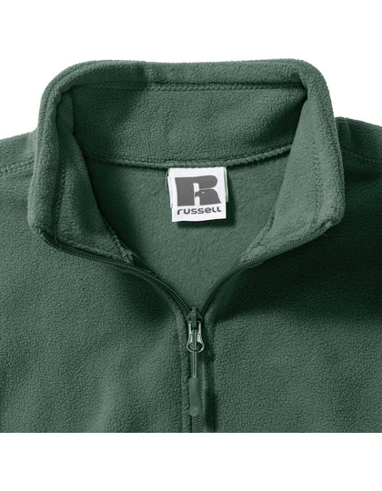 Kids´ Full Zip Outdoor Fleece - Flaschengrün