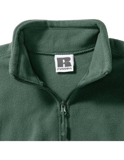 Kids´ Full Zip Outdoor Fleece - Flaschengrün