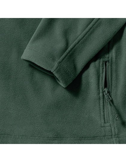 Kids´ Full Zip Outdoor Fleece - Flaschengrün