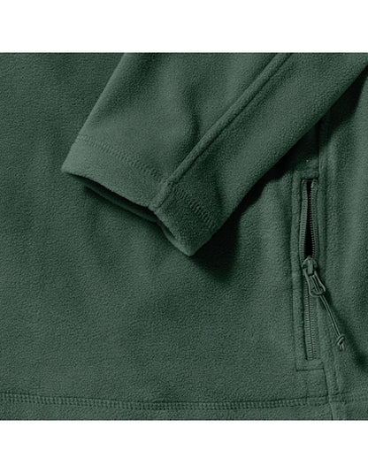 Kids´ Full Zip Outdoor Fleece - Flaschengrün