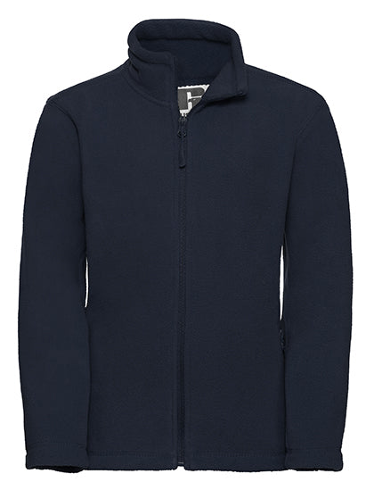 Kids´ Full Zip Outdoor Fleece -Französische Marine