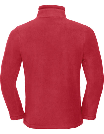Men´s Full Zip Outdoor Fleece - klassisches Rot