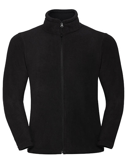 Men´s Full Zip Outdoor Fleece - Schwarz