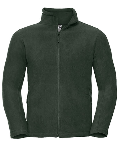 Men´s Full Zip Outdoor Fleece - Flaschengrün