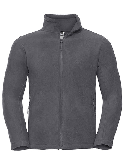 Men´s Full Zip Outdoor Fleece -   Convoy Grey (einfarbig)