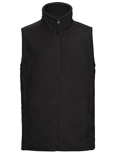 Men´s Outdoor Fleece Gilet - Schwarz