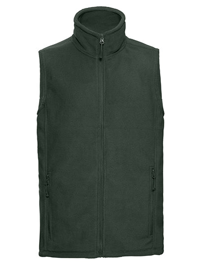 Men´s Outdoor Fleece Gilet - Flaschengrün