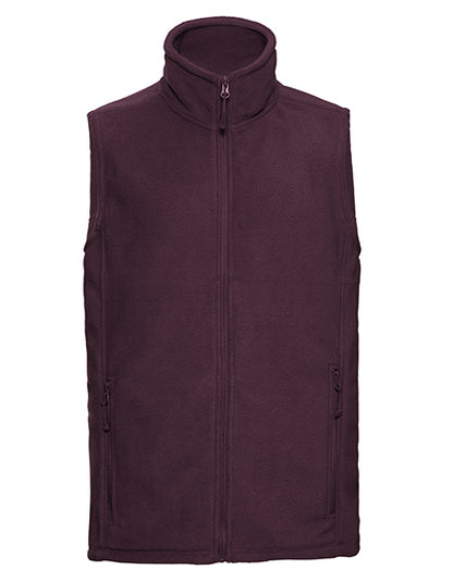 Men´s Outdoor Fleece Gilet - Burgund