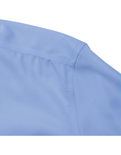 Men's Long Sleeve Tailored Ultimate Non-Iron Shirt-Heller Himmel