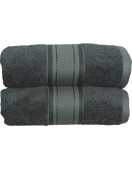 Natural Bamboo Bath Towel-Dunkelgrau