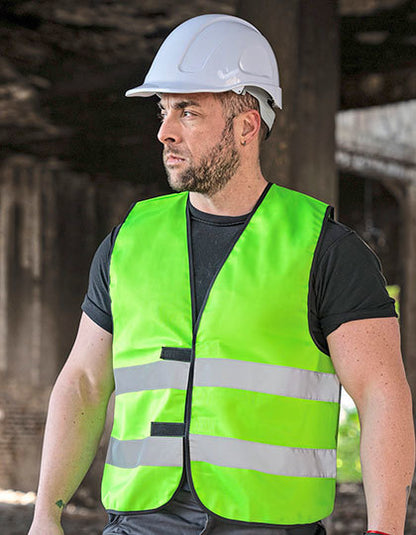 Functional Hi-Vis Safety Vest Dortmund -  Grau