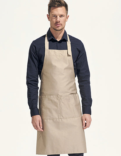 Long Apron Gala-Weiß